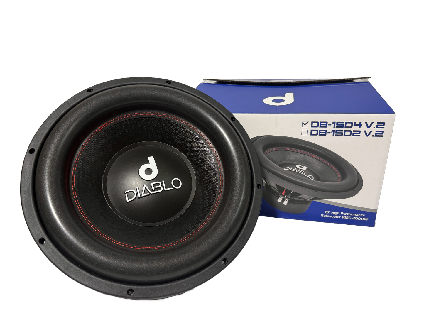 Diablo DB-15D4 V.2 2000W RMS Subwoofer DVC