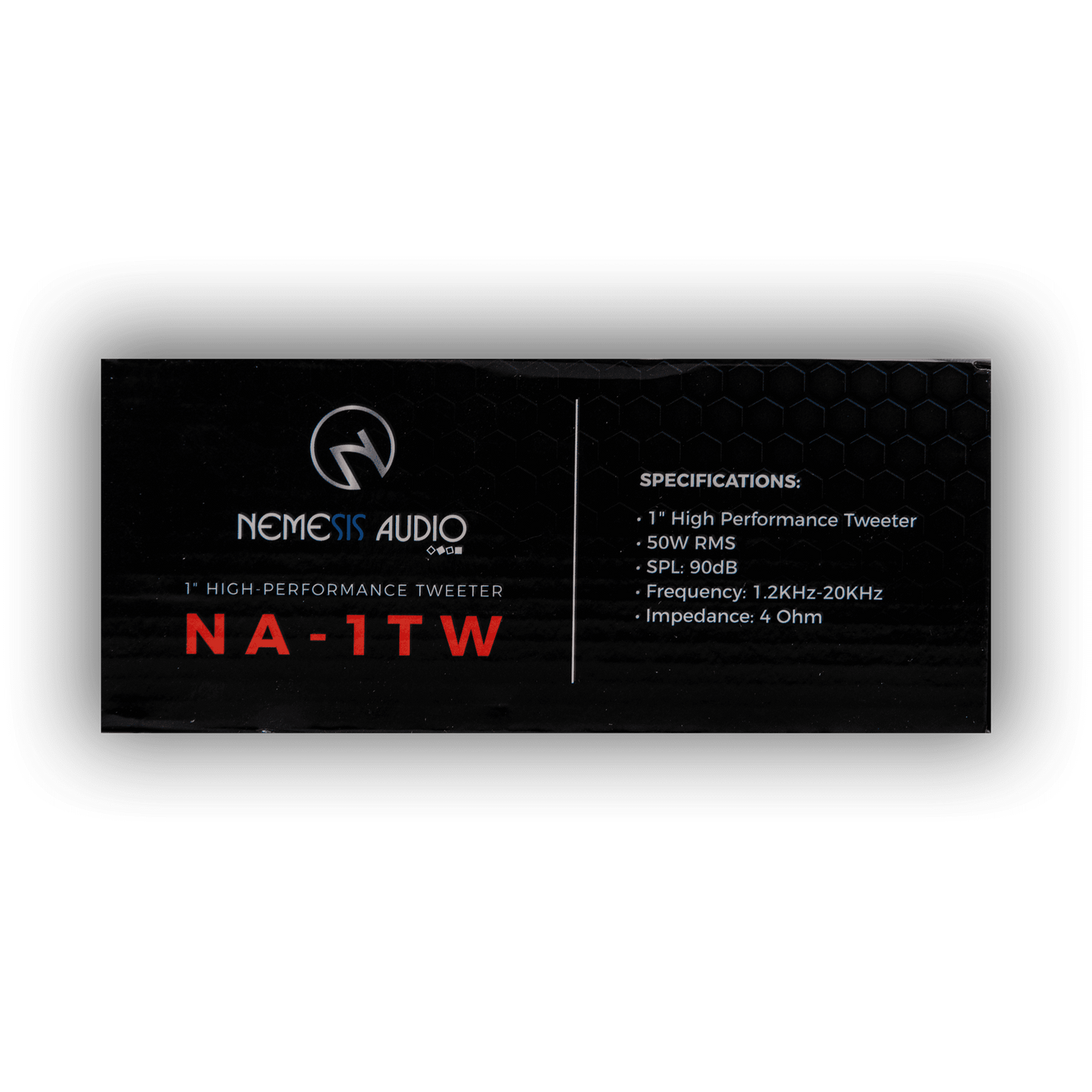 Nemesis Audio NA-1TW Ferrite Dome Tweeter 1" 50W (Pair)