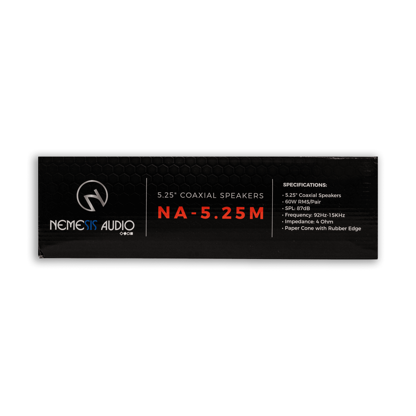 Nemesis Audio NA-5.25M 5.25" 220W 2-Way Coaxial Speakers 4-Ohm (Pair)