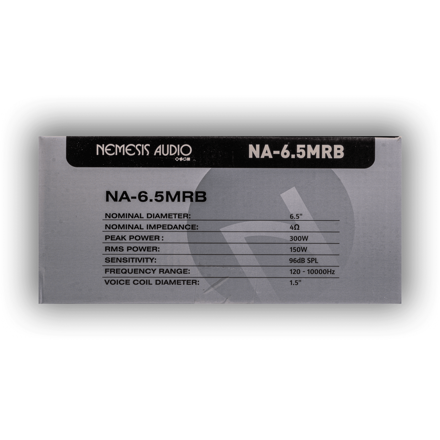 Nemesis Audio NA-6.5MRB 6.5" 150W Bullet Midrange Speaker 4-Ohm (Single)