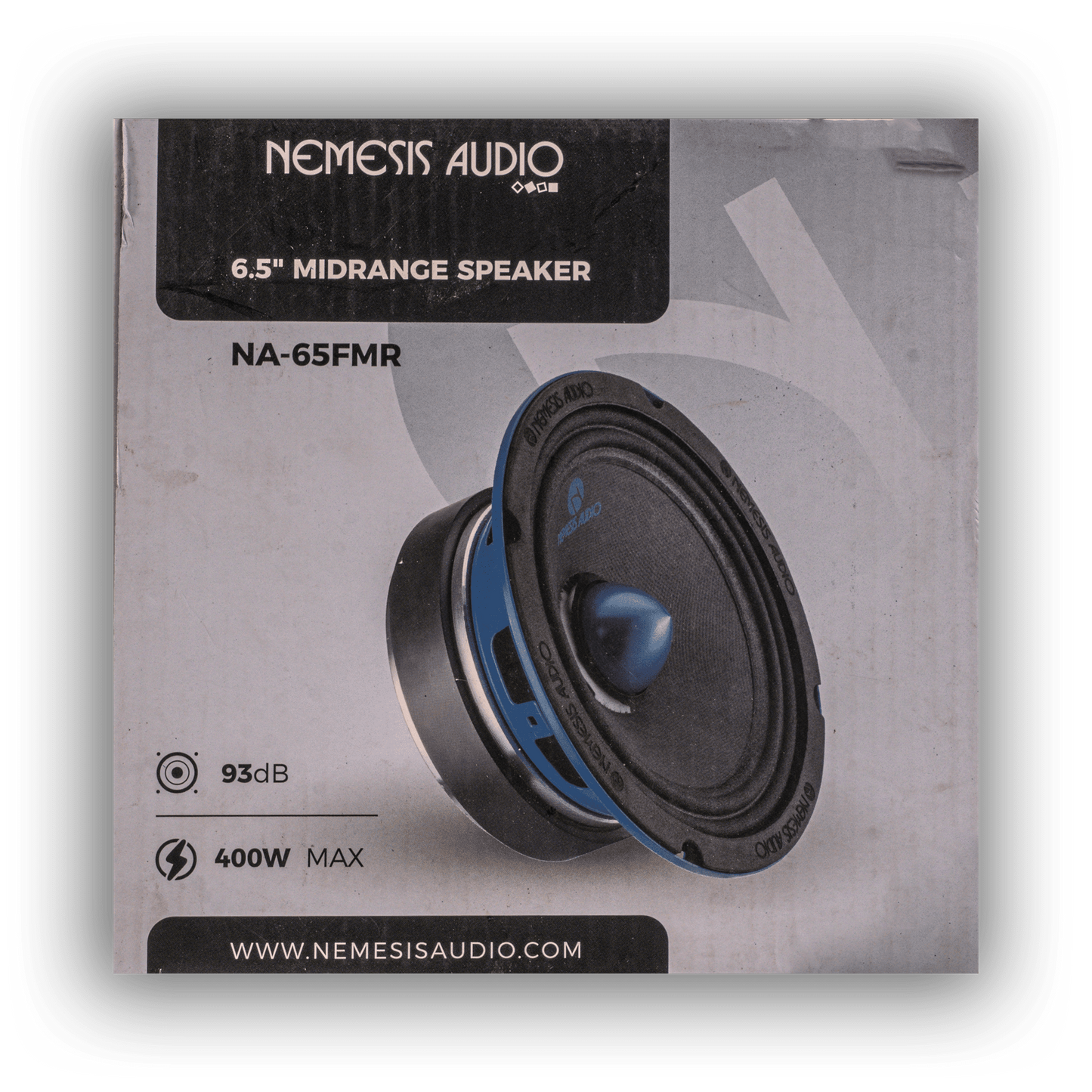 Nemesis Audio NA-65FMR 6.5" 200W Bullet Midrange Speaker 4-Ohm (Single)