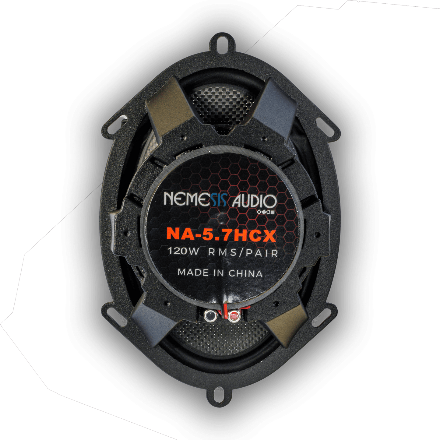 Nemesis Audio NA-5.7HCX 5x7" 120W 2-Way Coaxial Speakers 4-Ohm (Pair)