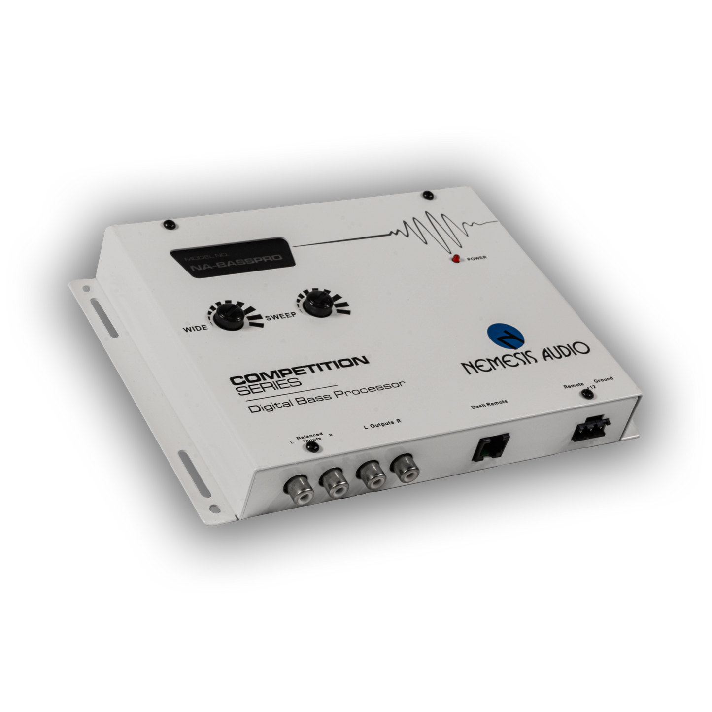 (White)Nemesis Audio NA-BASSPRO Digital Bass Processor