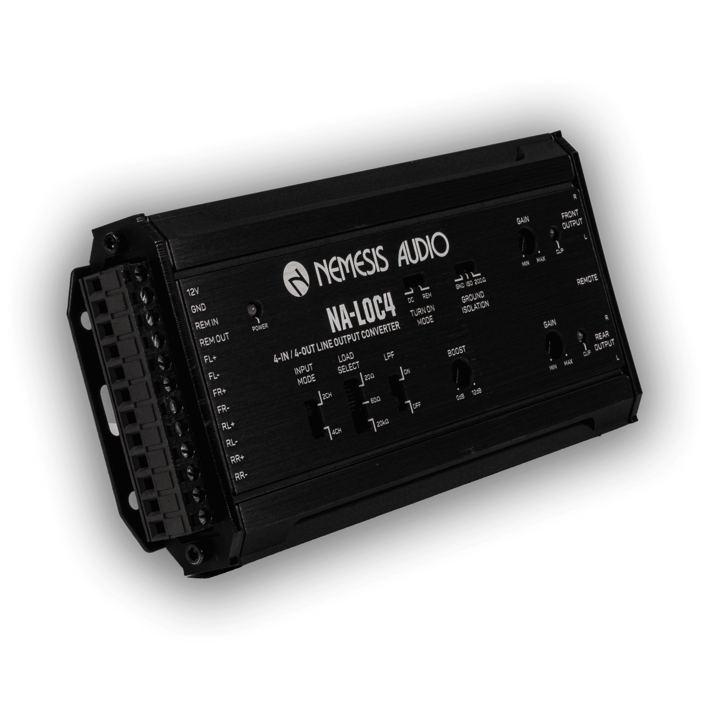 Nemesis Audio NA-LOC4 4-Channel Line Output Convertor