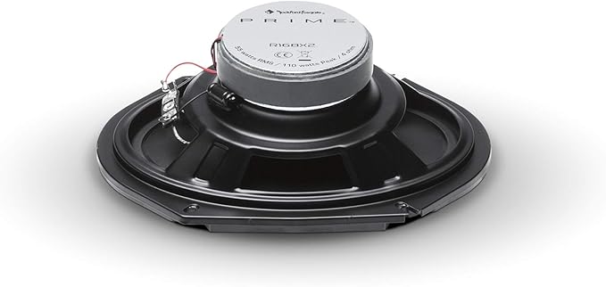 Rockford Fosgate Prime R168X2 6" x 8" 2-Way Full Range Coaxial Speakers (Pair)