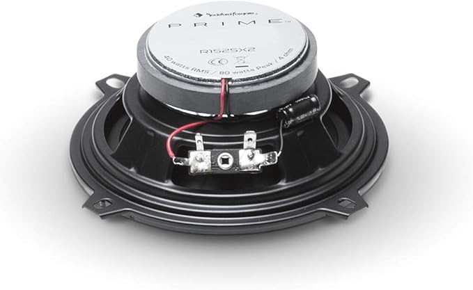 Rockford Fosgate Prime R165X3 6.5" 3-Way Full Range Coaxial Speakers (Pair)