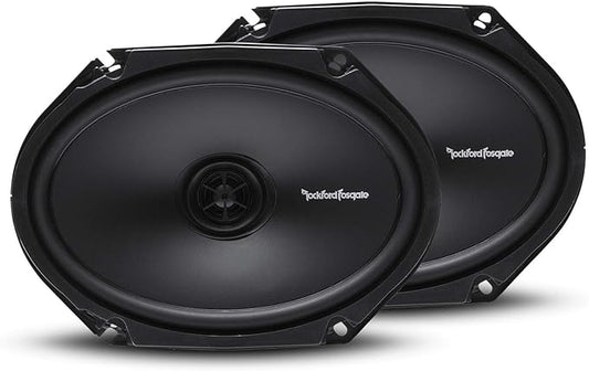 Rockford Fosgate Prime R168X2 6" x 8" 2-Way Full Range Coaxial Speakers (Pair)