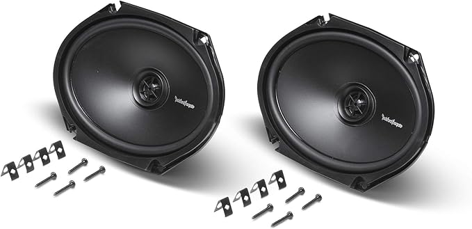 Rockford Fosgate Prime R168X2 6" x 8" 2-Way Full Range Coaxial Speakers (Pair)