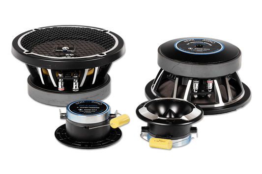 Nemesis Audio NA-6.5HPK 6.5" Midrange Speakers & Pro Tweeters Bundle