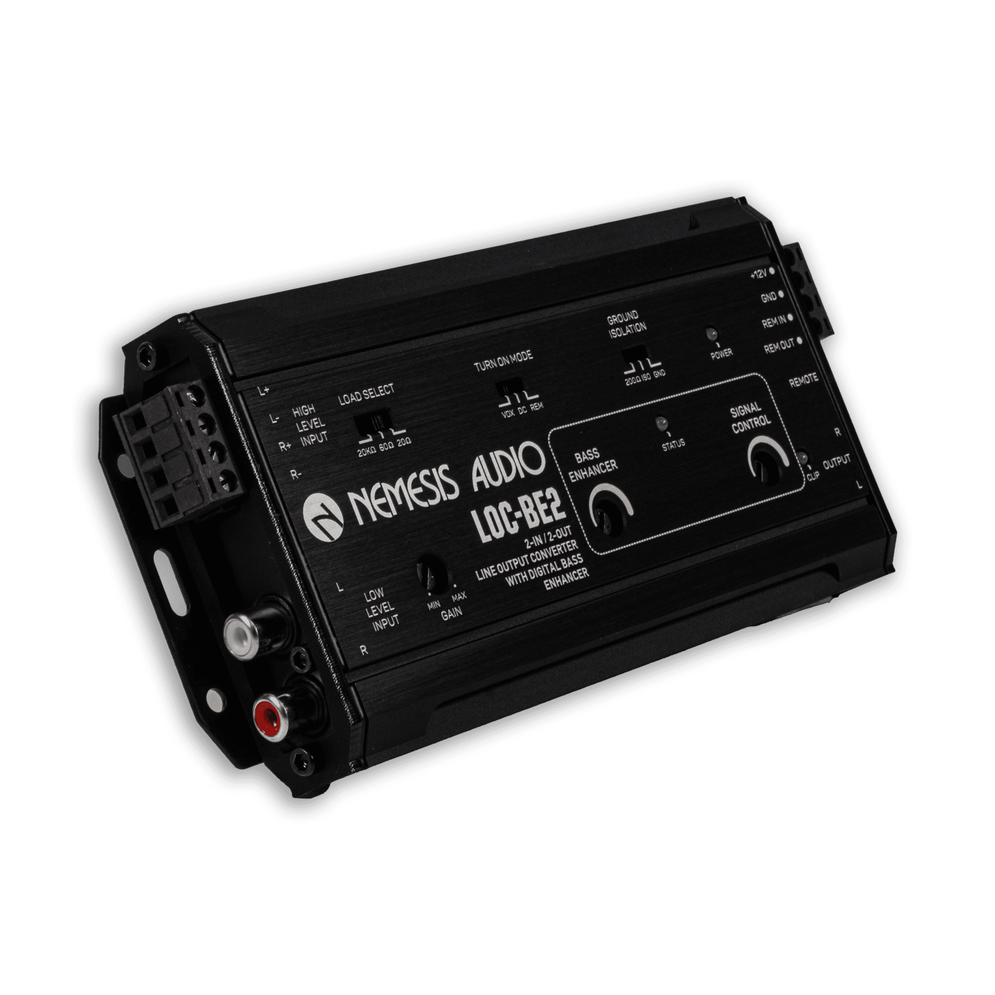 Nemesis Audio LOC-BE2 2-Channel Line Output Convertor With Digital Bas ...
