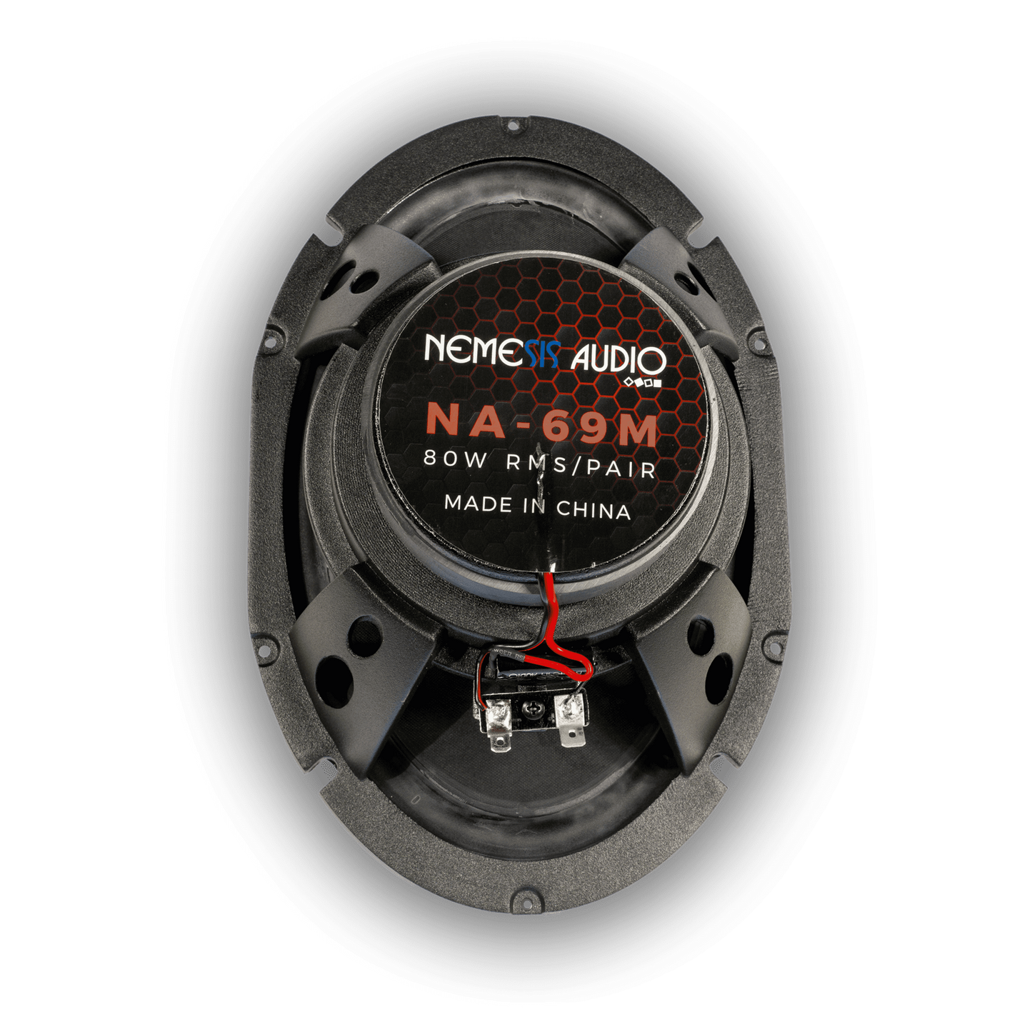 Nemesis Audio NA-69M 6x9" 80W 2-Way Coaxial Speakers 4-Ohm (Pair)