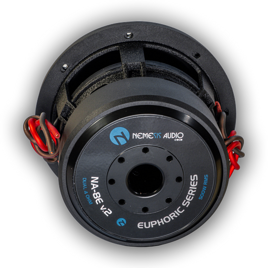 Nemesis Audio NA-8E v.2 8" 500W RMS Subwoofer DVC