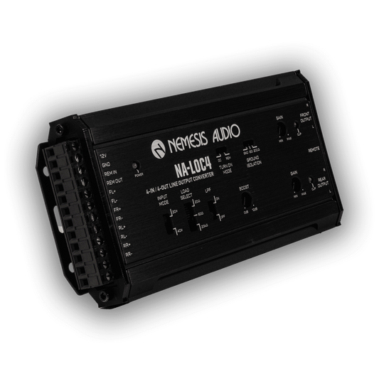 Nemesis Audio NA-LOC4 4-Channel Line Output Convertor