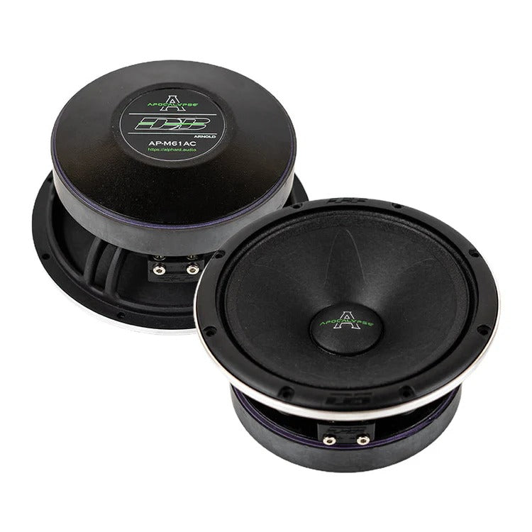 Deaf Bonce Apocalypse AP-M61AC | 6.5" Mid-Range Speakers (Pair)